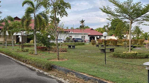 DIREHABILITASI: Anggaran senilai Rp 677 juta telah dialokasikan untuk renovasi rumah dinas bupati Berau di Jalan Cendana.