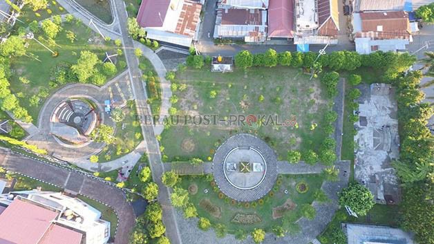 TERBUKA HIJAU: Meski minim ruang terbuka hijau, DLHK mengklaim udara di Berau masih kategori baik.