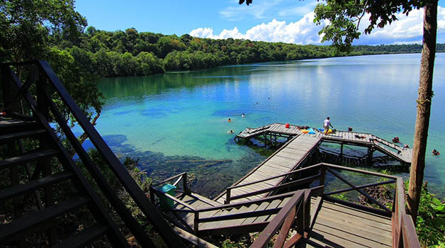 DESTINASI ANDALAN: Pulau Kakaban di Kabupaten Berau.