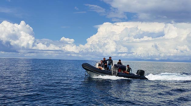 LIBURAN: Berau menjadi salah satu tujuan wisatawan asing. Namun tidak sedikit menggunakan paspor liburan untuk bekerja.