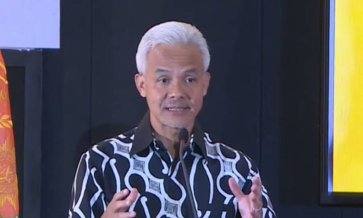 SILATURAHMI: Ganjar Pranowo melakukan kunjungan ke Kaltim. Salah satu agenda bersilaturahmi dengan Kesultanan Kutai Kartanegara.