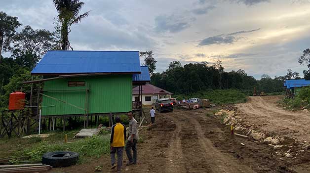 NAIK STATUS: Kampung Mapulu diupayakan naik status di tahun 2024.