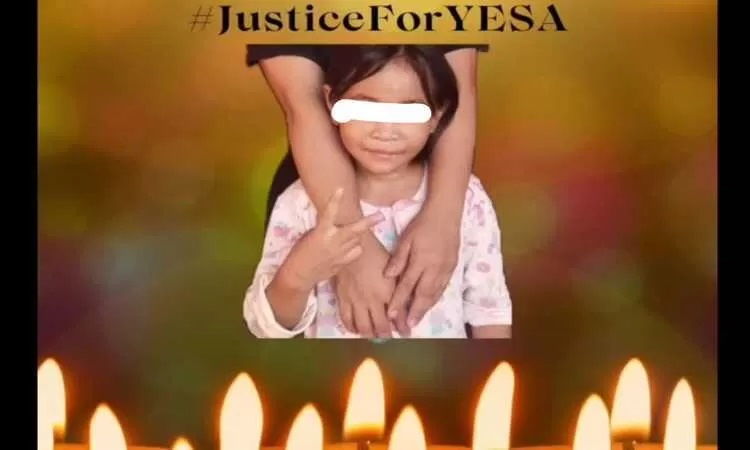 Aksi 1000 lilin sebagai bentuk solidaritas untuk Almarhum Yesa/ sumber : akun Instagram @kamidayakkalbar
