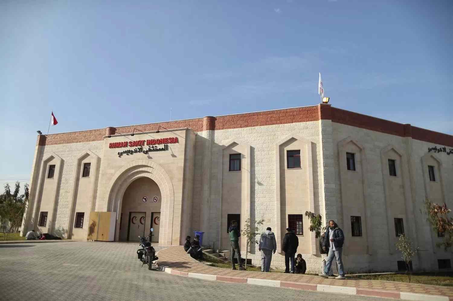 RS Indonesia saat kondisinya masih normal sebelum dibombardir Israel.