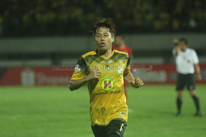 Pemain Barito Putera asal Jepang, Kosuke Kamazaki Uchida