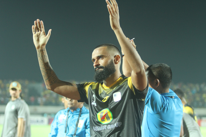 HIJRAH: Penyerang asal Brasil, Francisco Wagsley Torres resmi berlabuh ke tim tetangga Borneo FC untuk musim depan.