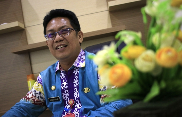 TANGGAPI PILKADA: Kepala Badan Kesbangpol Banjarbaru, Abdul Malik menilai dari analisanya bahwa sejauh ini tingkat kerawanan konflik dalam Pilwali Banjarbaru masih tergolong kondusif. | Foto: Muhammad Rifani/Radar Banjarmasin