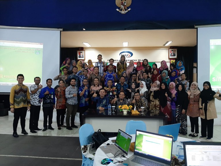 BIMTEK: Sebanyak 40 peserta mengikuti Bimbingan Teknis (Bimtek) Aplikasi SIMDA Keuangan. (Foto Istimewa For Radar Banjarmasin).