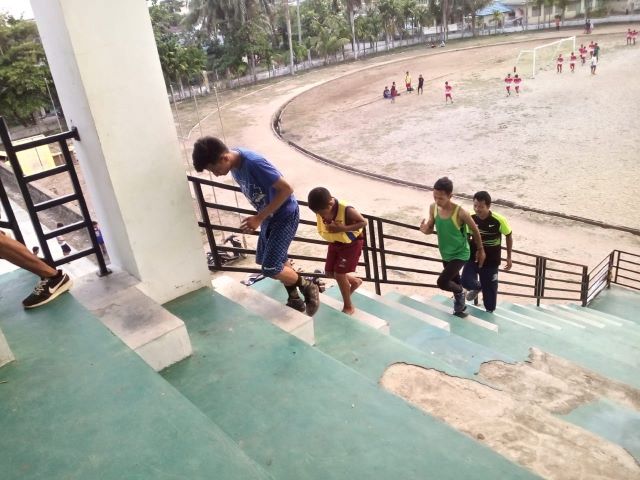 BERGERAK: Di tengah pandemic Corona, para atlet Kalsel harus menjaga kondisi dengan melakukan latihan mandiri.