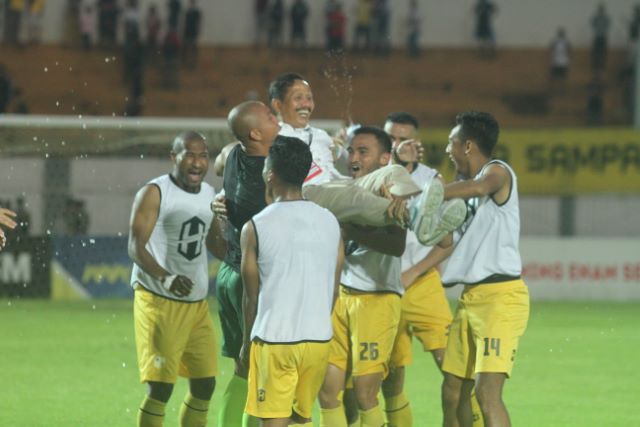 JAGA IKLIM: Pelatih Barito Putera Djajang Nurjaman berharap jika Liga 1 dihentikan maka akan ada turnamen pengganti sebelum memulai kompetisi musim depan.