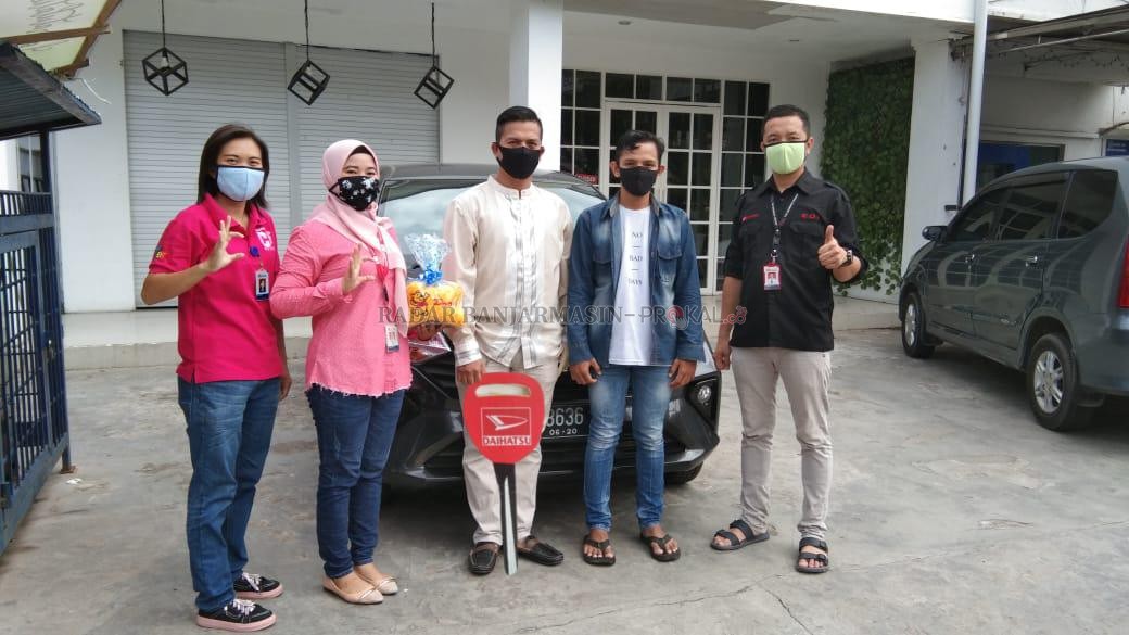 PELAYANAN MAKSIMAL : Kendati di tengah pandemi, PT Tri Mandiri Selaras Daihatsu Banjarmasin tetap memberikan pelayanan maksimal kepada konsumen.  | Foto: TMS for Radar Banjarmasin