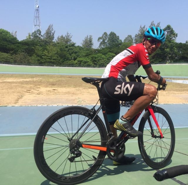 Paracylist (atlet balap sepeda difabel) Kalsel, Saiful Anwar