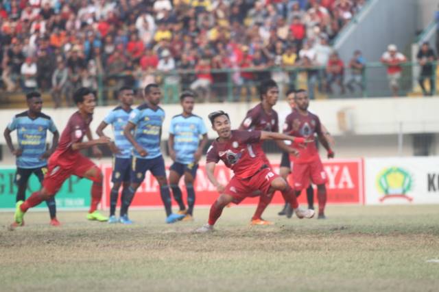 ATERNATIF: Jika Liga 2 berlanjut, Pulau Jawa menjadi opsi Martapura FC untuk menjalani pemusatan latihan.