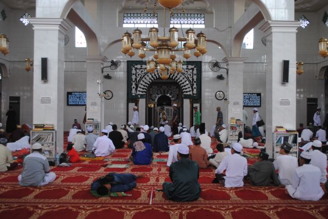 MASIH DITUTUP: Musala Arraudah jelang haulan tahun lalu.