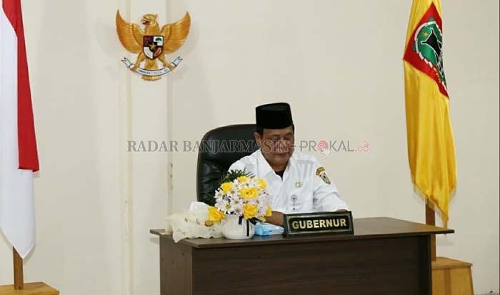 APRESIASI PERS: Gubernur Kalsel Sahbirin Noor mengapresiasi peran pers dalam memberikan informasi dan edukasi kepada masyarakat.