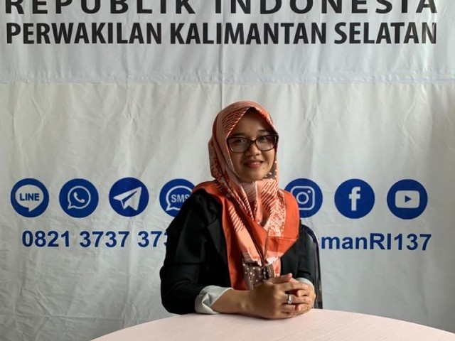 Zayanti Mandasari, Asisten Bidang Pecegahan Maladministrasi Ombudsman RI Kalsel