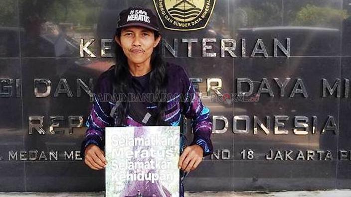 Kisworo Dwi Cahyono, Direktur Eksekutif Walhi Kalsel dan Simpul Jaringan Pantau Gambut Kalsel