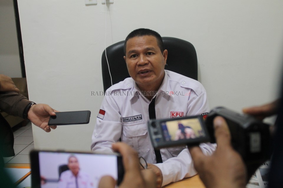 Sarmuji, Ketua KPU Kalsel.