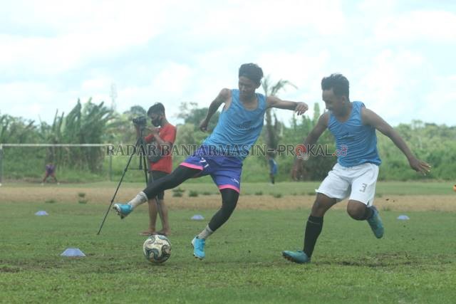 REHAT: Akibat ketidakpastian Liga 1 dn 2 yang berimbas kepada Liga 3. Peseban Banjarmasin memutuskan untuk meliburkan pemainnya.