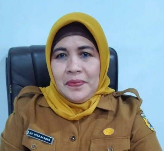 Kepala Dinas Kesehatan Tala Nina Sandra