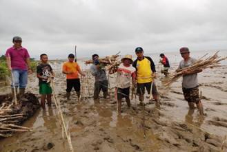Penanaman Bibit Mangrove Desa Pagatan Besar