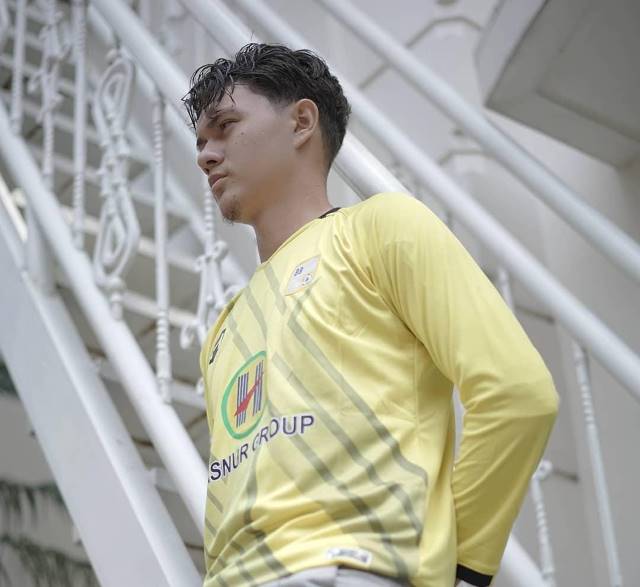 MENJAMIN: Manajemen Barito Putera bakal memperpanjang peminjaman kontrak Nyoman Paul Aro dari klub Swedia, Skovde AIK.