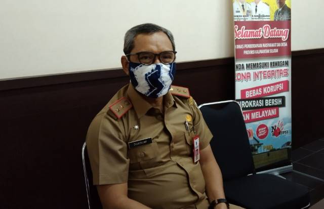 Kepala Dinas Pemberdayaan Masyarakat dan Desa Kalsel, Zulkipli.