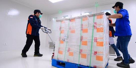 SIAP DIBAGIKAN: Vaksin Sinovac Disimpan di Bio Farma Bandung. Penerima vaksin perdana sendiri akan ditentukan oleh Kementerian Kesehatan (Kemenkes). | FOTO: ISTIMEWA