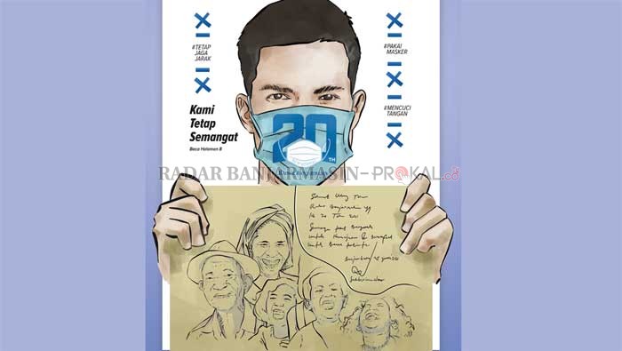 SEMANGAT NEW NORMAL: Semangat di era tatan baru new normal.