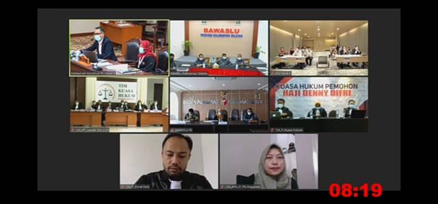 TIDAK LIVE: Sidang sengketa hasil Pilgub Kalsel ditayangkan tunda kepada masyarakat.