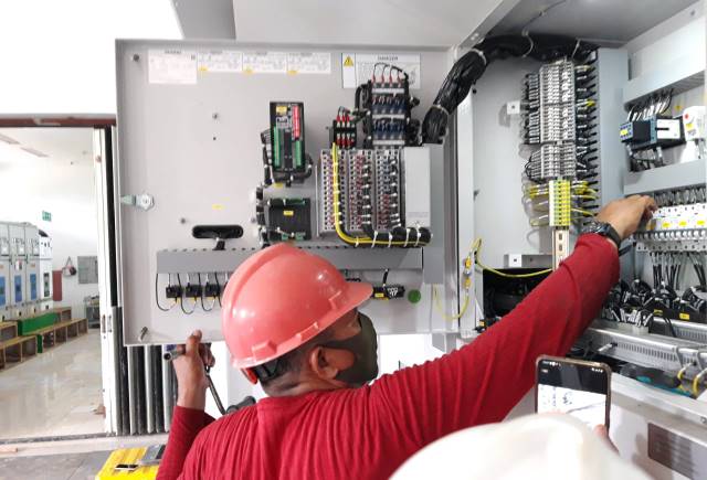 BEROPERASI: PLN berhasil mengoperasikan (energize) Gardu Induk (GI) bertegangan 150 kilo Volt (kV) Barikin Extension.
