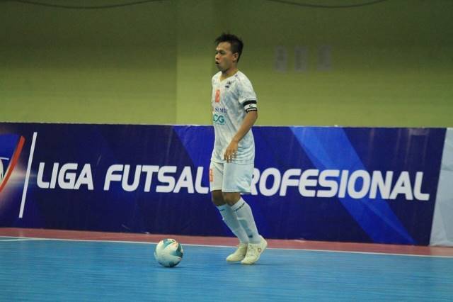 AKSI: Atlet futsal asal Banjarmasin Jumadil Muzaik saat membela Bank Sumut FC sebagai salah satu tim di ajang Pro Futsal League (PFL).