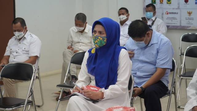 Ananda (tengah) calon Wali Kota Banjarmasin.