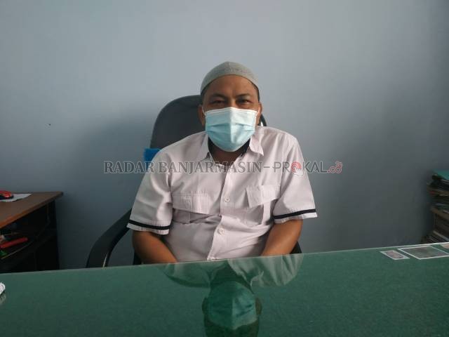 Kepala Seksi Penyelenggaraan Haji dan Umrah Kementerian Agama Tanah Laut H Muhammad Wahyudi, S. Ag., MM. | Foto: Norsalim Yahya/Radar Banjarmasin