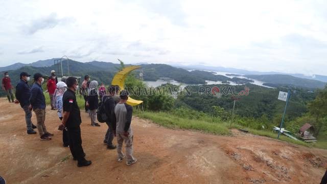 BUKA LAGI: Kawasan Tahura Sultan Adam saat dikunjungi Wakil Menteri Lingkungan Hidup dan Kehutanan RI, Alue Dohong awal tahun tadi. | FOTO: DOK/DISHUT KALSEL