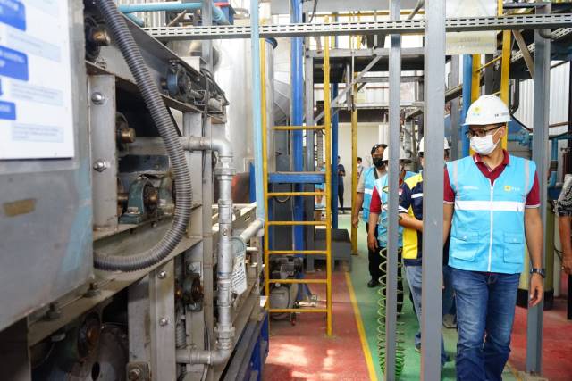 PEMBANGKIT: PT PLN (Persero) membeli energi hijau yang dihasilkan dari Pembangkit Listrik Tenaga Sampah (PLTSa) Surakarta seharga Rp 1.800/kWh. | FOTO: PLN FOR RADAR BANJARMASIN.