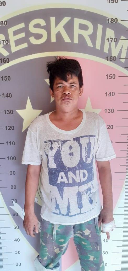 RESIDIVIS: Saat diringkus, Arifi n ditembak polisi di kaki kiri. Karena ia melawan dan mencoba kabur.