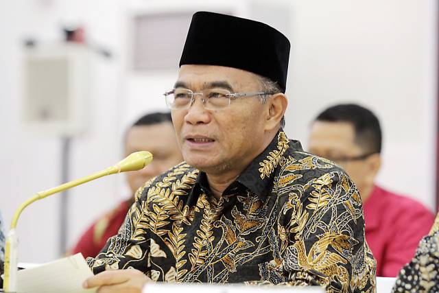 Menteri Koordinator Bidang Pembangunan Manusia dan Kebudayaan (PMK) Muhadjir Effendy