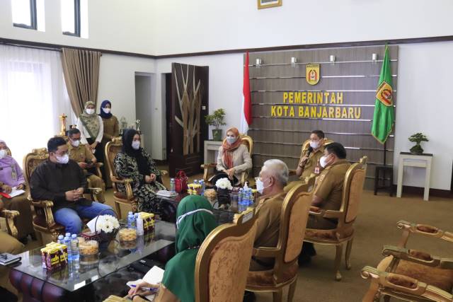 DEKRANASDA: Ketua Dekranasda Kota Banjarbaru Vivi Mar
