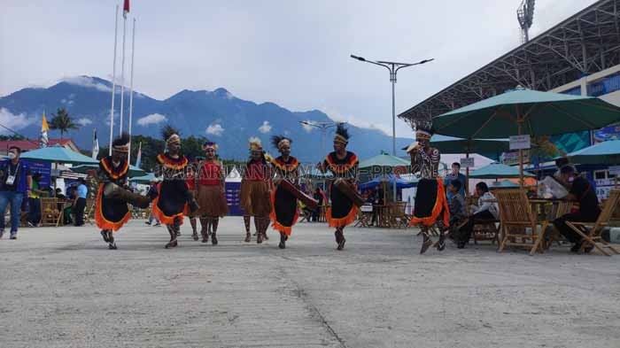 KEJAR TARGET: Tiba di Sentani Kabupaten Jayapura, cabor menembak siap mempersembahkan medali untuk Kalsel.