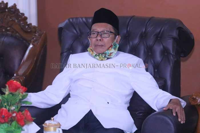 PEDULI LINGKUNGAN: KH Zarkasyi Hasbi, penerima anugrah lingkungan Kalpataru 2021.