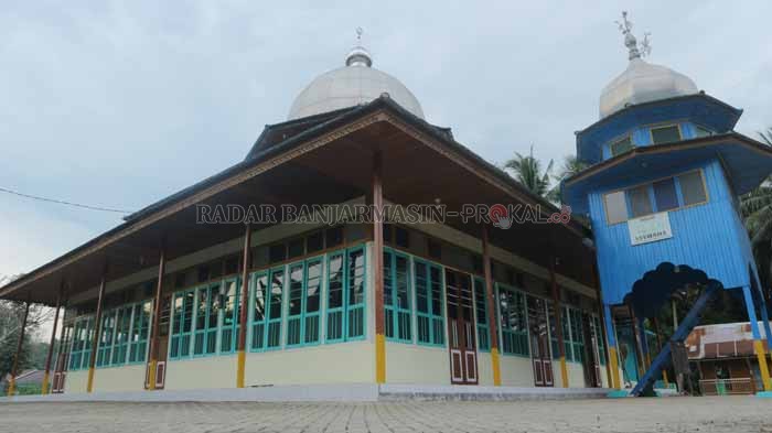 TEMPAT PEJUANG: Oleh Kiayi Martasura, masjid ini diberi nama Syuhada yang artinya perjuangan. Dilandaskan pada masjid sebagai markas para pejuang dalam menyusun strategi untuk melawan tentara Belanda yang saat itu sudah masuk ke wilayah Kabupaten Balangan
