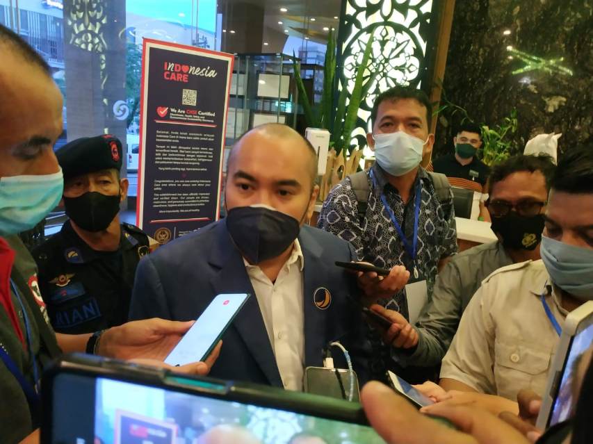 Sekretaris DPW Nasdem Kalsel, Akhmad Rozanie