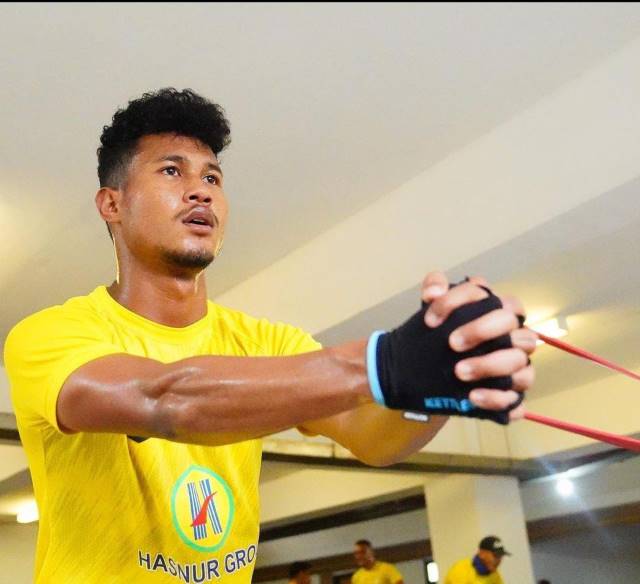 TEGAS: Bek muda Barito Putera, Bagas Kaffa dengan tegas menolaknya melakukan match fixing walau ditawari Rp1 miliar.