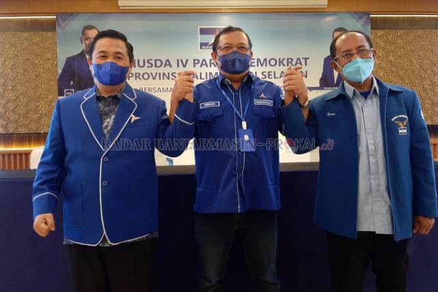 KETUA BARU: Ibnu Sina masih menunggu dilantik sebagai Ketua DPD Partai Demokrat Kalsel. | FOTO: WAHYU RAMADHAN/RADAR BANJARMASIN