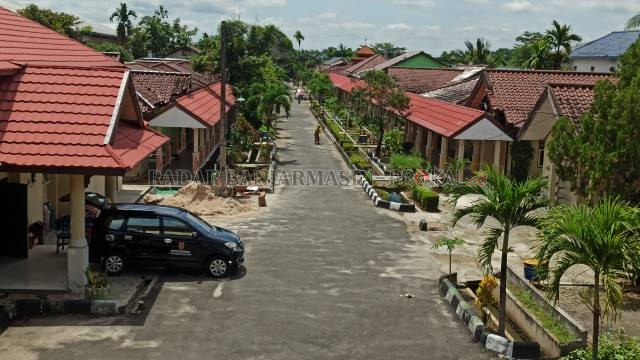 MULAI SEPI LANSIA: Suasana Panti Sosial Tresna Werdha (PSTW) Budi Sejahtera milik Dinas Sosial Kalimantan Selatan, beberapa waktu lalu. Panti jompo ini ramai menerima pasien lansia baru. | FOTO: SUTRISNO/RADAR BANJARMASIN