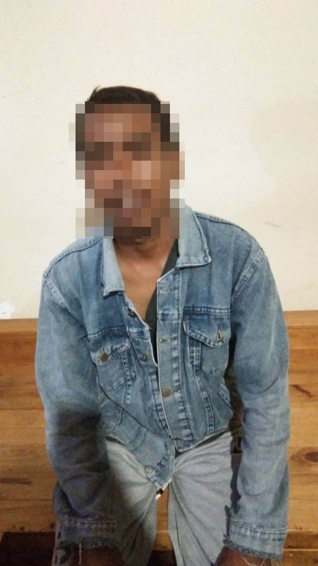 TERDUGA PELAKU: Foto W beredar luas di beberapa grup whatsAap.