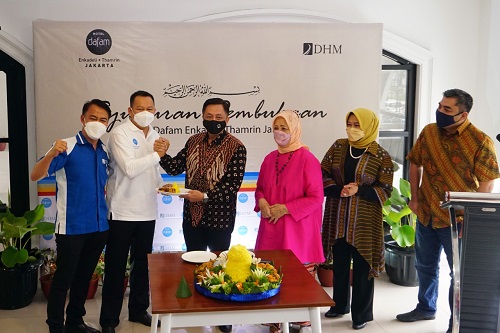 PERESMIAN: Pada awal tahun 2022 ini Dafam Hotel Management (DHM) memperkuat kehadirannya di dunia bisnis perhotelan dengan meresmikan Hotel Dafam Enkadeli Thamrin Jakarta. FOTO: DAFAM FOR RADAR BANJARMASIN.