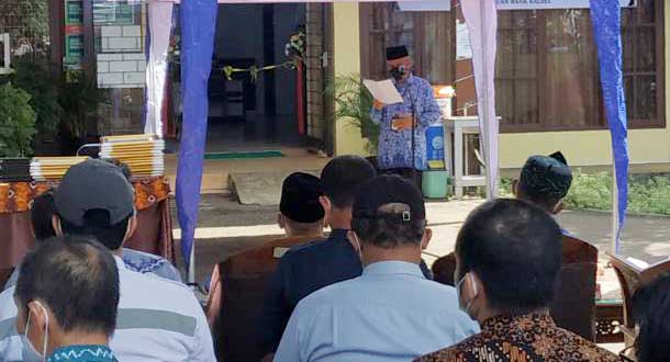 LAPORAN: Kepala Bapenda Tala Surya Arifani di acara peresmian ruangan Pelayanan Pajak Daerah dan Retribusi Daerah.