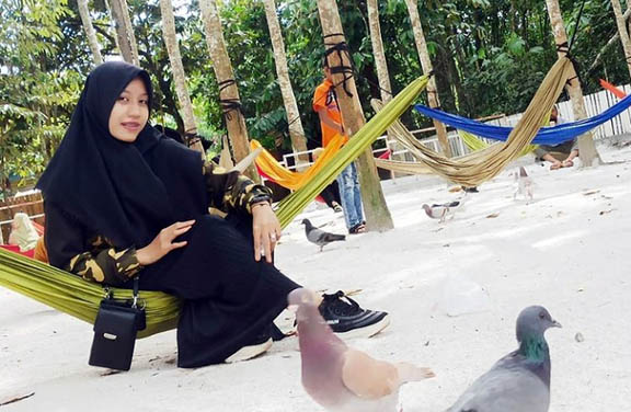 SOSOK: Rika Safitri remaja asal HSU jadi korban pembunuhan.